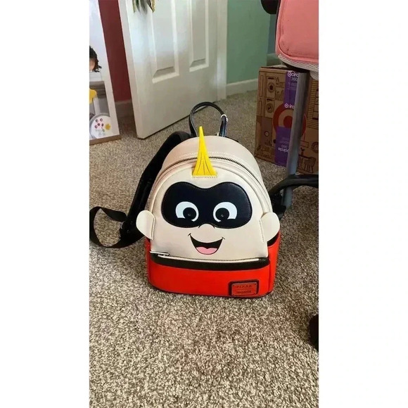 Loungefly Disney Pixar Incredibles Jack Jack Light-Up Mini Backpack D23 expo - Picture 3 of 8